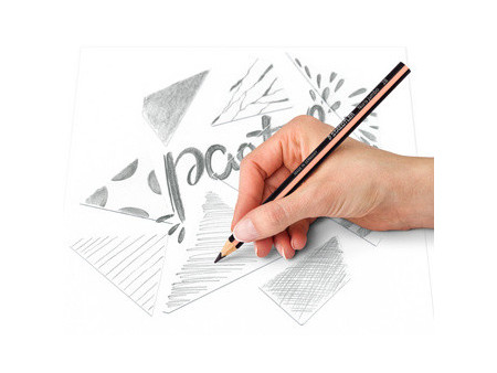 STAEDTLER Crayon Noris jumbo pastel, dureté: 2B, pot de 48
