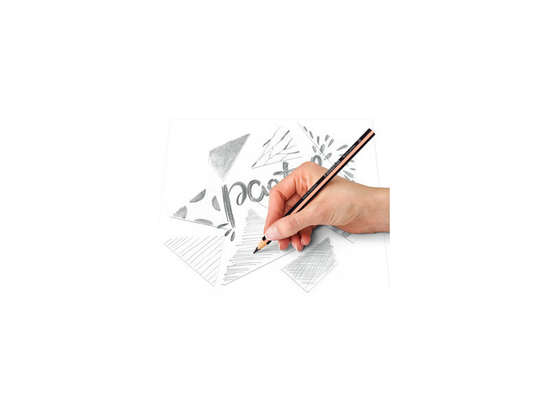 STAEDTLER Crayon Noris jumbo pastel, dureté: 2B, pot de 48