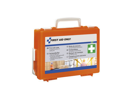FIRST AID ONLY Boîte de premiers secours DIN 13157, orange