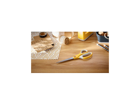 LEITZ Ciseaux Cosy Titan, pointu, longueur: 205 mm, jaune