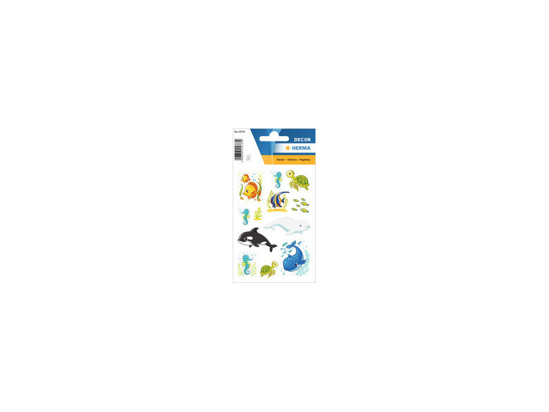 HERMA Sticker transpuffy MAGIC Animaux de la prairie