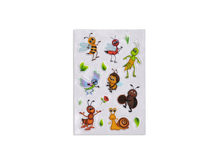 HERMA Sticker transpuffy MAGIC Animaux de la prairie