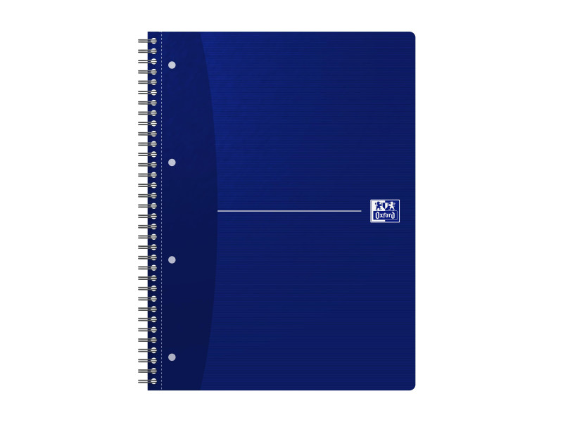 Oxford Cahier à spirale 'Original Blue', A4+, quadrillé,bleu