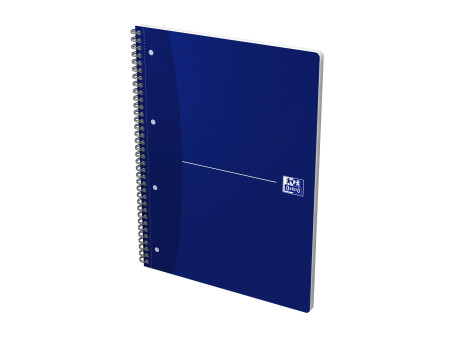 Oxford Cahier à spirale 'Original Blue', A4+, quadrillé,bleu