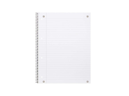 Oxford Cahier trieur, A4+, ligné, 80 feuilles,marge à gauche