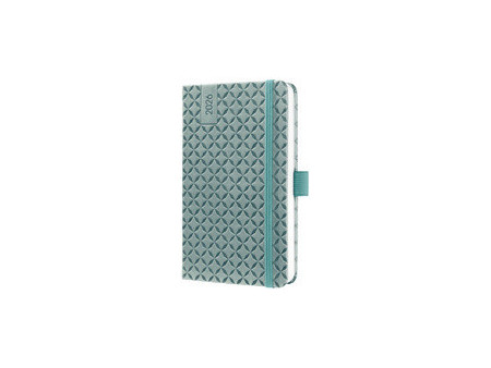sigel Agenda de poche Jolie Flair 2026, A6, turquoise