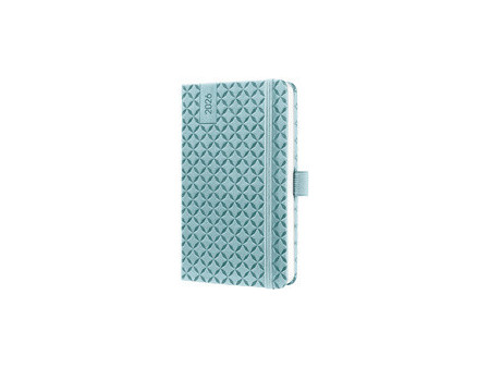 sigel Agenda de poche Jolie Flair 2026, A6, turquoise