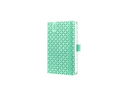 sigel Agenda de poche Jolie Flair 2026, A6, turquoise