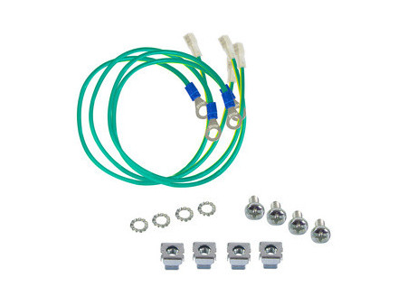LogiLink Kit de câbles de mise à la terre pour baies 19'