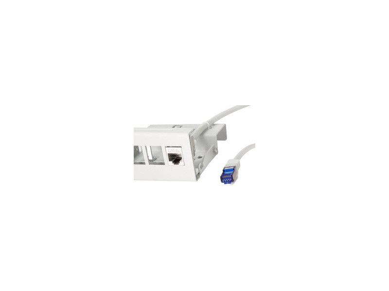 LogiLink Câble patch de consolidation, Cat.6A, 2,0 m