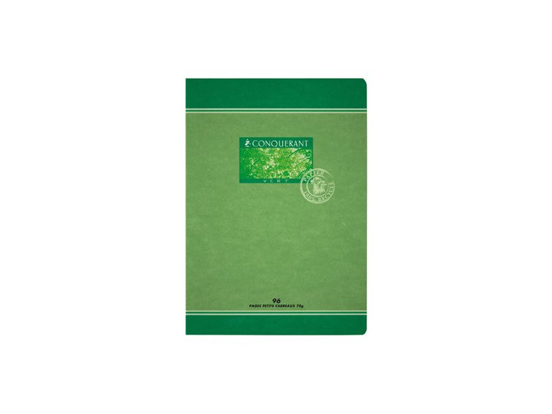 CONQUERANT SEPT Cahier 'Recyclé', 210 x 297 mm, séyès