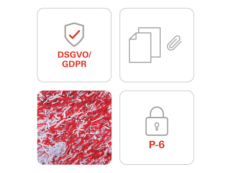 HSM Destructeur de documents SECURIO AF150, 0,78 x 11 mm,