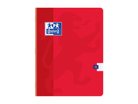 Oxford Cahier piqûre, 170 x 220 mm, seyès, 96 pages,lot de 5