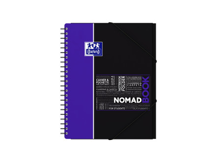 Oxford Etudiants Cahier 'NOMADBOOK', A4+, ligné
