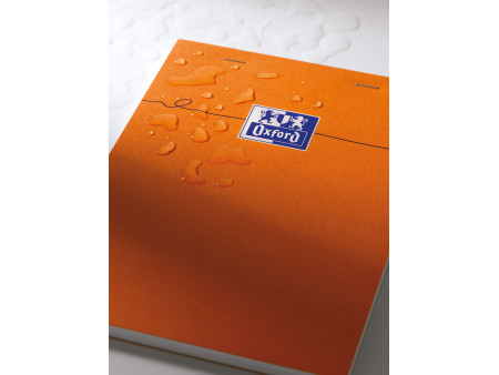 Oxford Bloc-notes, A4, quadrillé, 80 feuilles, lot de 3