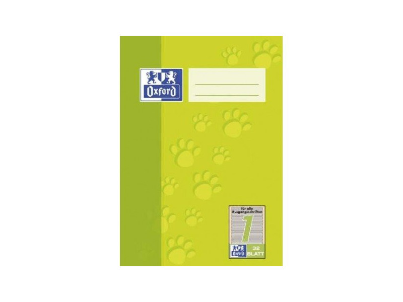 Oxford cahier scolaire, format A5, linéature 1 / ligné,