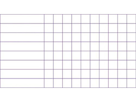 Oxford Feuilles simples perforées, A4, quadrillé 5x5 margé