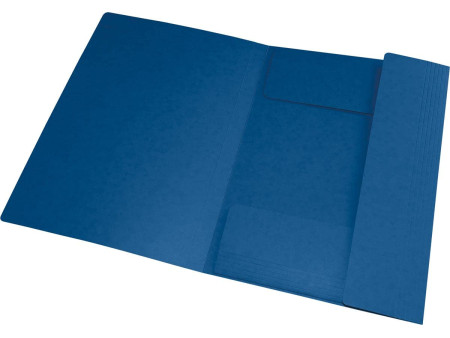 Oxford Chemise à élastique Top File+, A4, bleu foncé