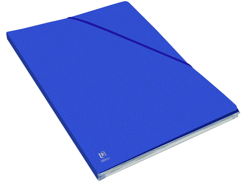 Oxford Chemise à élastique EUROFOLIO+ ALPINA, A4, bleu