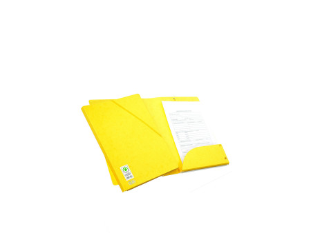 Oxford Chemise à élastique EUROFOLIO+ ALPINA, A4, jaune