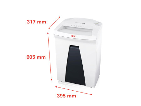 HSM Destructeur de documents SECURIO B24,particule: 1 x 5 mm