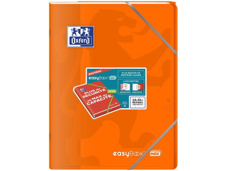 Oxford Cahier piqûre EasyBOOK MAX, 240 x 320 mm, assorti