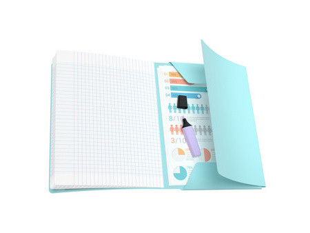 Oxford Cahier piqûre EasyBOOK Pastel, 240 x 320 mm, assorti