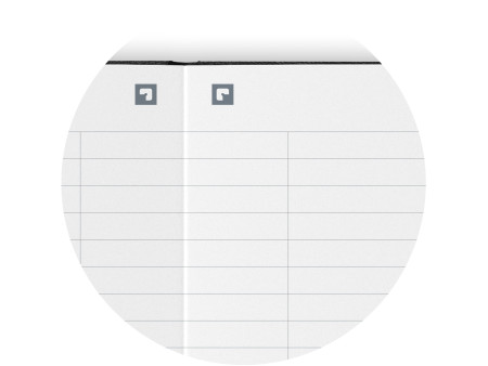 Oxford Carnet de notes Signature, A5, ligné, bleu