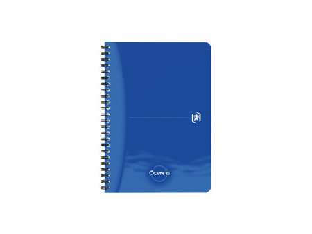 Oxford Office Cahier à spirale 'Oceanis', A5, PP, quadrillé