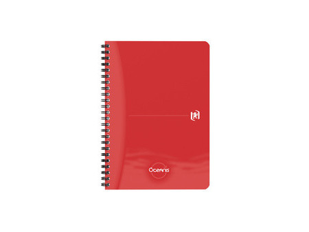 Oxford Office Cahier à spirale 'Oceanis', A5, PP, quadrillé