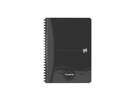 Oxford Office Cahier à spirale 'Oceanis', A5, PP, quadrillé