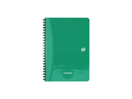 Oxford Office Cahier à spirale 'Oceanis', A4, PP, quadrillé