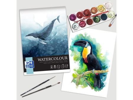 Oxford Art Bloc de dessin aquarelle 'Watercolour', A4