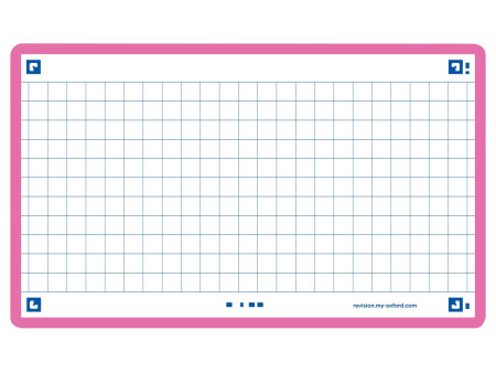Oxford Fiches 'Flash 2.0', 75 x 125 mm, quadrillé, fuchsia