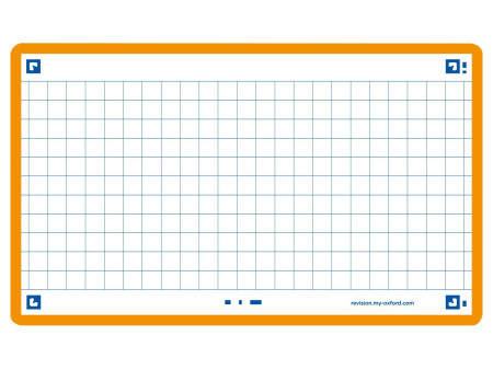 Oxford Fiches 'Flash 2.0', 75 x 125 mm, quadrillé, orange