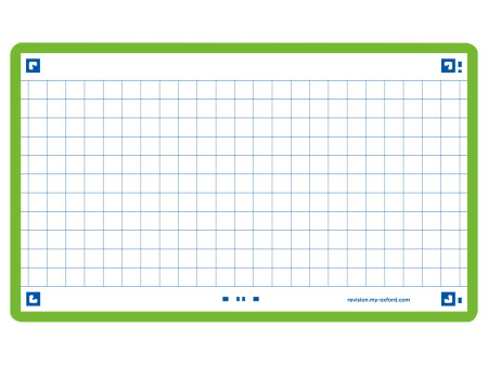 Oxford Fiches 'Flash 2.0', 75 x 125 mm, quadrillé, vert