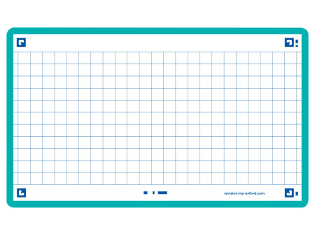 Oxford Fiches 'Flash 2.0', 75 x 125 mm, quadrillé, menthe