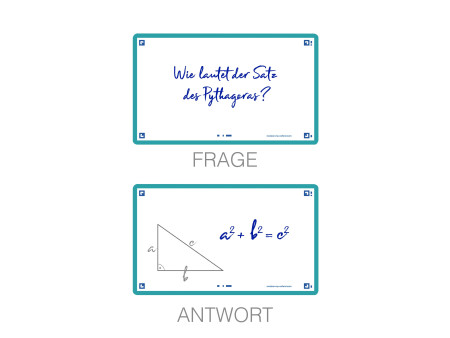 Oxford Fiches 'Flash 2.0', 75 x 125 mm, uni, menthe
