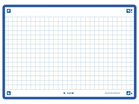 Oxford Fiches 'Flash 2.0', 105 x 148 mm, bleu marine