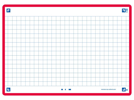 Oxford Fiches 'Flash 2.0', 105 x 148 mm, rouge
