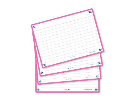 Oxford Fiches 'Flash 2.0', 105 x 148 mm, fuchsia