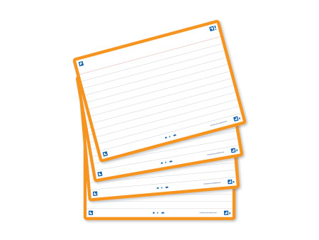 Oxford Fiches 'Flash 2.0', 105 x 148 mm, orange