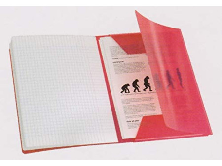 CONQUERANT CLASSIQUE Cahier à rabat 170 x 220 mm, incolore