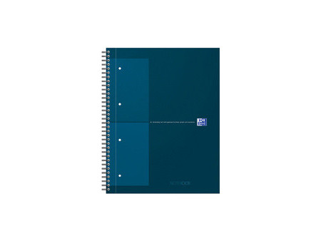 Oxford International Cahier NOTEBOOK, A4, ligné, pétrole