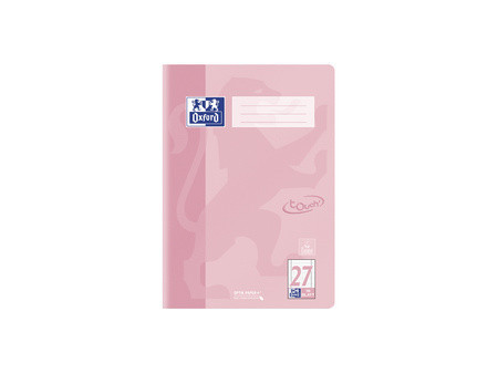 Oxford Cahier Touch pastel, A4, linéature 27, corail