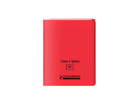 CONQUERANT CLASSIQUE Cahier à rabat 240 x 320 mm, vert