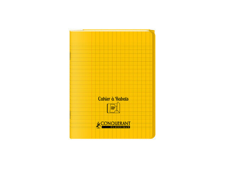 CONQUERANT CLASSIQUE Cahier à rabat 240 x 320 mm, vert