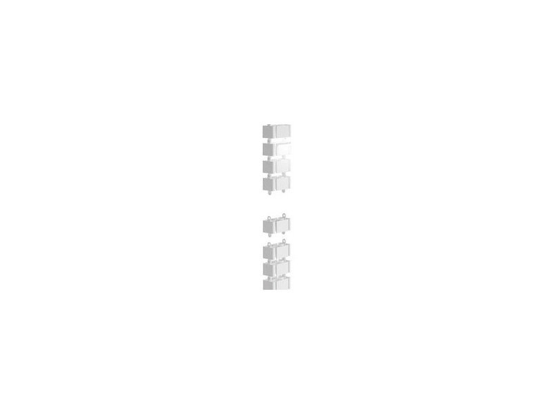 Fellowes Chemin de câble flexible CableSpine, noir