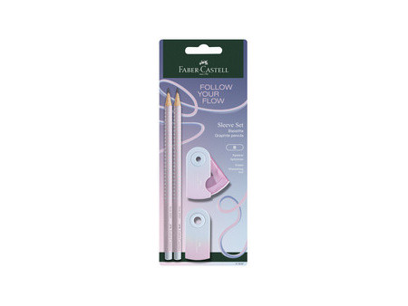 FABER-CASTELL Kit d'écriture GRIP Flow Edition, punchy melon