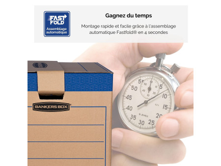 Fellowes BANKERS BOX TRANSIT carton de déménagement SmoothMo